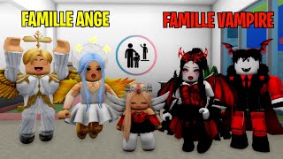 FAMILLE ANGE Vs FAMILLE VAMPIRE sur BROOKHAVEN RP ROBLOX…