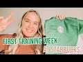 training week at starbucks!