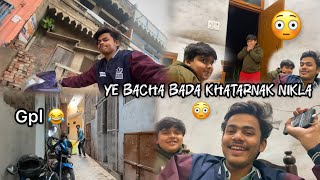 Subha subha gadi mai dhakka lagana pada 😂||KRISHNA MISHRA-VLOGS