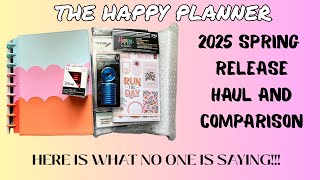 Happy Planner Spring Release Video ~Haul and Comparison Video~ My honest Opinion!