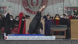 Ohio State speaker says he took psychedelic drugs to write Bitcoin commencement