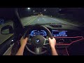 2021 BMW X5 xDrive45e - POV Night Drive (Binaural Audio)