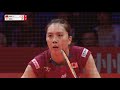 aya ohori jpn vs wang zhi yi chn world tour finals 2024 badminton