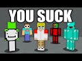 Minecraft Top 10 Worst YouTuber Skins