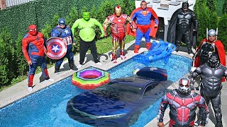 Sink or Float with Superheroes