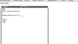 JS 4 U 4: Beginning Javascript Syntax