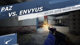 paz vs. EnVyUs - WESG 2016 World Finals