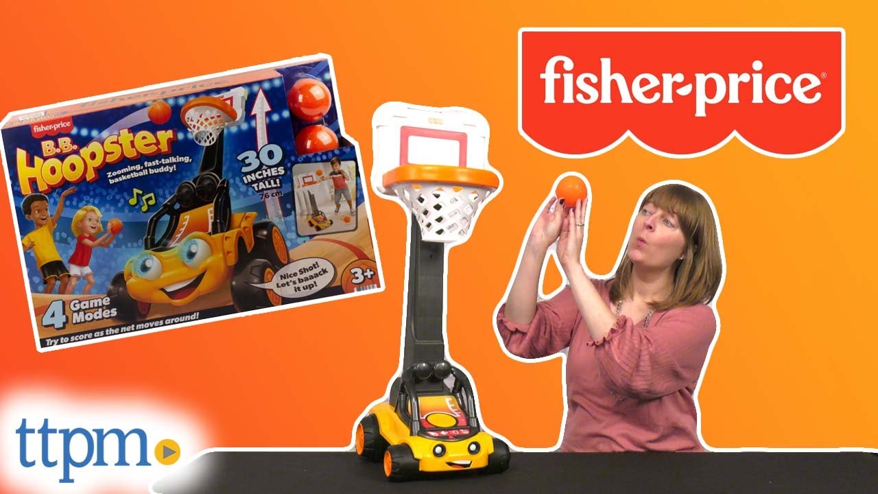 B.B. Hoopster Basketball Game From Fisher-Price Review! - YouTube