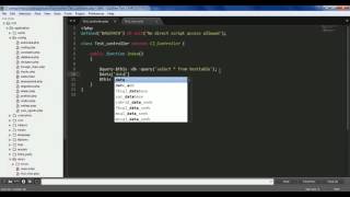 CodeIgniter query builder class part-1