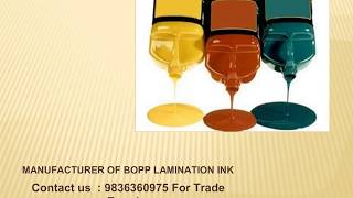 Manufacturer Of Gravure Ink | Manna Chemicals : 9836360975 Call Us