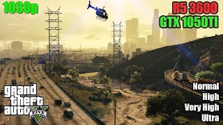 GTA 5 | R5 3600 | GTX 1050ti | 2025 | 1080p | Detailed Benchmark