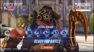 Overwatch 2 Roadhog Gameplay No Commentary) (Ps5) (1080p 60)
