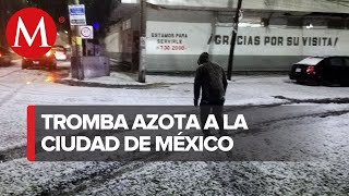 Reportan intensa lluvia en al menos 7 alcaldías de CdMx