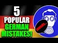 Top 5 Common German Mistakes to Avoid for Language Learners | Daveinitely