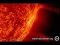 solar flare prominence eruption in southwest of the sun with cme july 31 2012 video vax