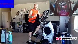 Beginer Class Bowflex Max Trainer warmup & 7 Minute Interval Workout