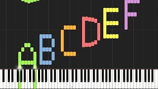 Play the Alphabet with the Piano (Synthesia)