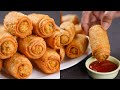 POTATO ROLL SAMOSA | ALOO SAMOSA | EASY POTATO SNACKS | N’Oven