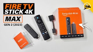 Fire TV Stick 4k MAX (2023) - Unboxing, Setup & First Review!