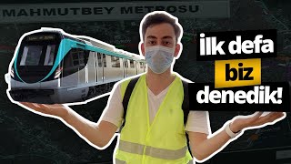 Avrupa yakasının ilk sürücüsüz metrosunu test ettik!