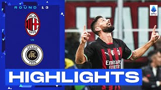 Milan-Spezia 2-1 | Giroud scores acrobatic winner: Goals \u0026 Highlights | Serie A 2022/23