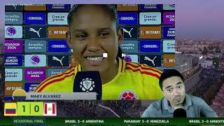 COLOMBIA Derrota a PERÚ Sudamericano Femenino Sub 20 COLOMBIA 1-0 PERÚ REACCION