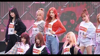 [4k] 190501 WekiMeki '크러쉬' 도연 직캠 (하이파이브 창원) by mireum