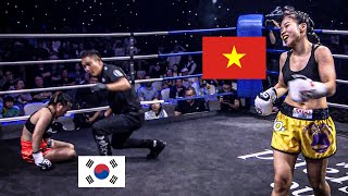 Cô gái người Dao - Phương Thuỷ khuynh đảo sàn đài châu Á với những cú knock out kinh điển