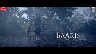 BAARISH (Full Video Song)|Mahira Sharma & Paras Chhabra | Sonu Kakkar | Tony Kakkar