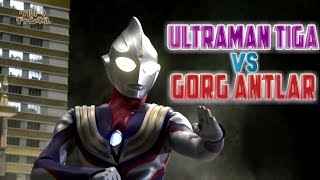 Ultraman X The Movie | Epic Battle! Ultraman Tiga vs Gorg Antlar (Clip) (SUB ESPAÑOL CC)