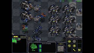 Starcraft - terran 1 vs 7 random computers Fastest Map #12