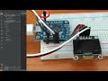 how to use oled screen with u8g2 library for wemos esp8266 with vs code and platformio