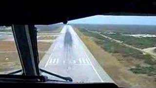 Final approach bonaire MD-11 KLM