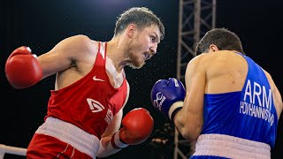 Aliaksei Alfiorau (BLR) vs. Rafayel Hovhannisyan (ARM) EUBC Cup 2023 SF's (86kg)