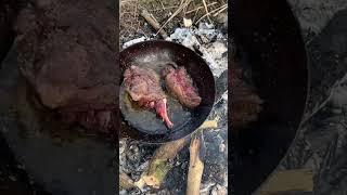 Eating a MUSKRAT #survival #bushcraft #outdoors #mountainman #hunting #trapping #newfood