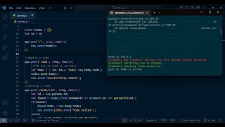 Coding a Todo API with Node.js | No Talk, Just Code