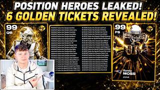 POSITION HEROES LEAKED! 6 GOLDEN TICKETS REVEALED! FS MOSS, BRYCE, AND MORE!