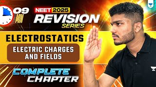 Master Electrostatics in 9 Minutes! Electric Charges \u0026 Fields | NEET 2025 | Jonathan Sir