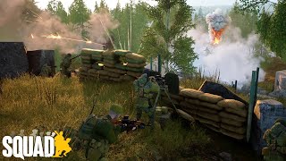 FOREST SUPER FOB! Turks Attack Militia Fortress in Gorodok | Eye in the Sky Squad Gameplay