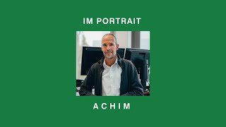 Unser Mitarbeiter Achim im Portrait