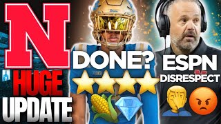 Nebraska’s NEW 4⭐️ WR SILENT COMMIT?👀🌽+ ESPN DISRESPECT😡+ Rhule Hot Seat? + UPDATE | Husker Football