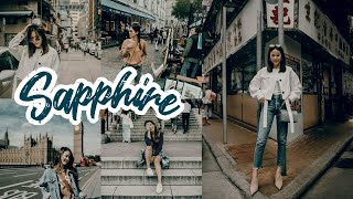 Mobile lightroom free preset DNG | Vintage Sapphire colour grading tutorial #65