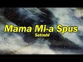 Satoshi - Mama Mi-a Spus (versuri)