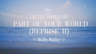 Halle Bailey - Part Of Your World (Reprise II) ✧ Loop | The Little Mermaid ✧