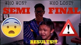 The Results: The Final 5 Acts Going Through To The Finals are... | AGT 2017 (CELINE IS GONE???)