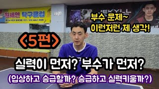 [부수제도에 관한 제 생각 - 5편] 입상하고 부수 올릴까? 승급하고 실력 올릴까?