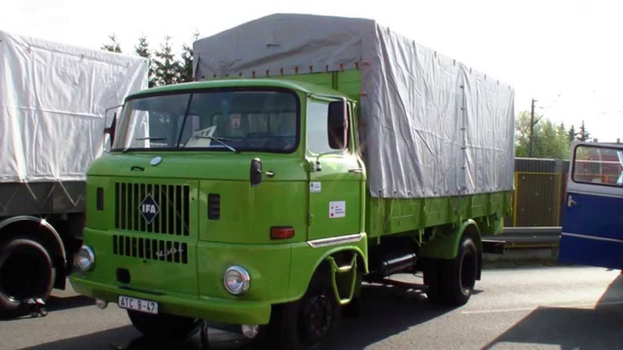 Ifa W50 Ifa L60 Oldtimertreffen Werdau 05 05 2012 Youtube