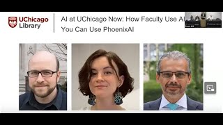 AI at UChicago Now: How Faculty Use AI and How You Can Use PhoenixAI