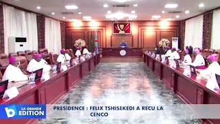 Présidence: Félix Tshisekedi a reçu la CENCO
