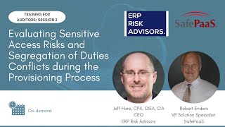 Evaluating Sensitive Access Risks and Segregation of Duties Conflicts During the Provisioning Proces